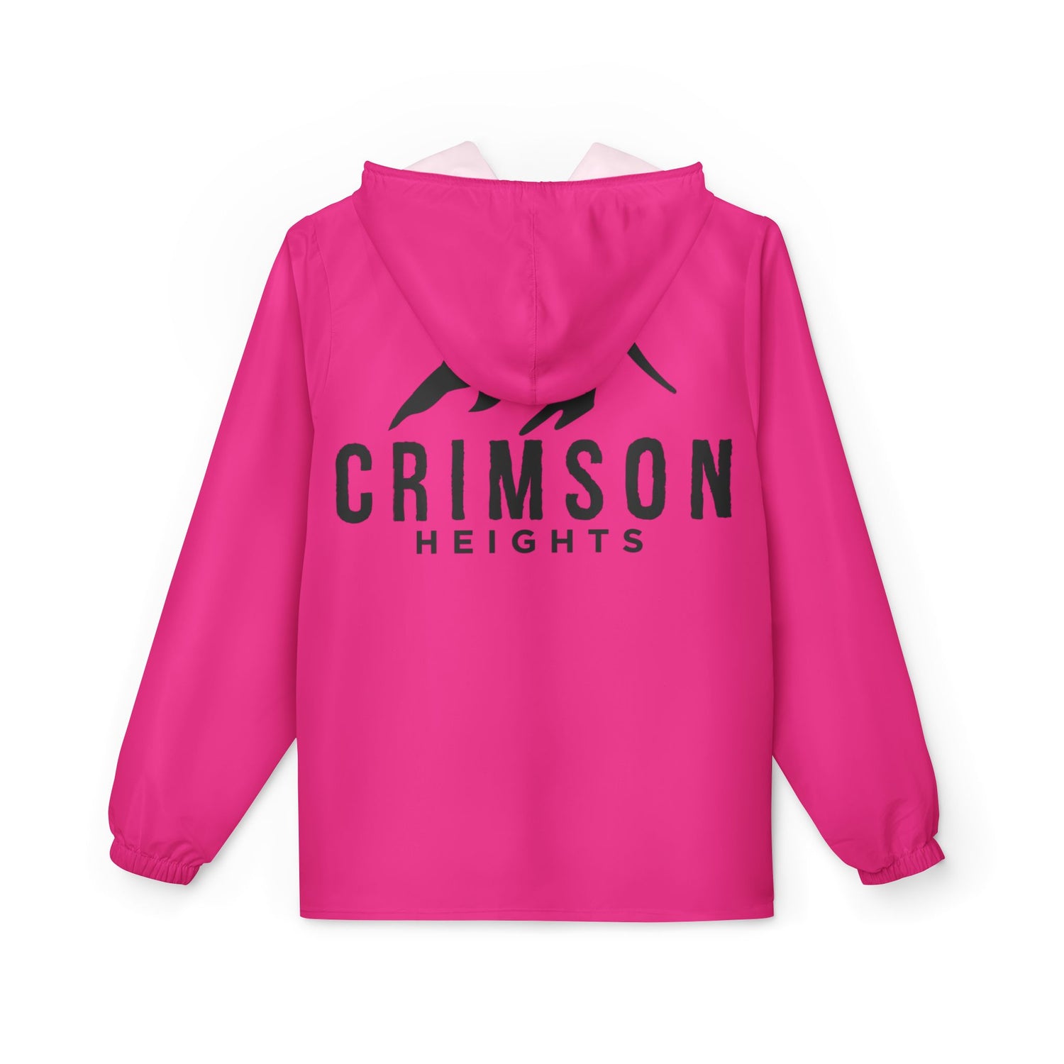 Crimson Heights Windbreaker Jacket - Stylish Raincoat, Lightweight Outerwear, Outdoor Sports Jacket, Festival Gear, Travel Companion