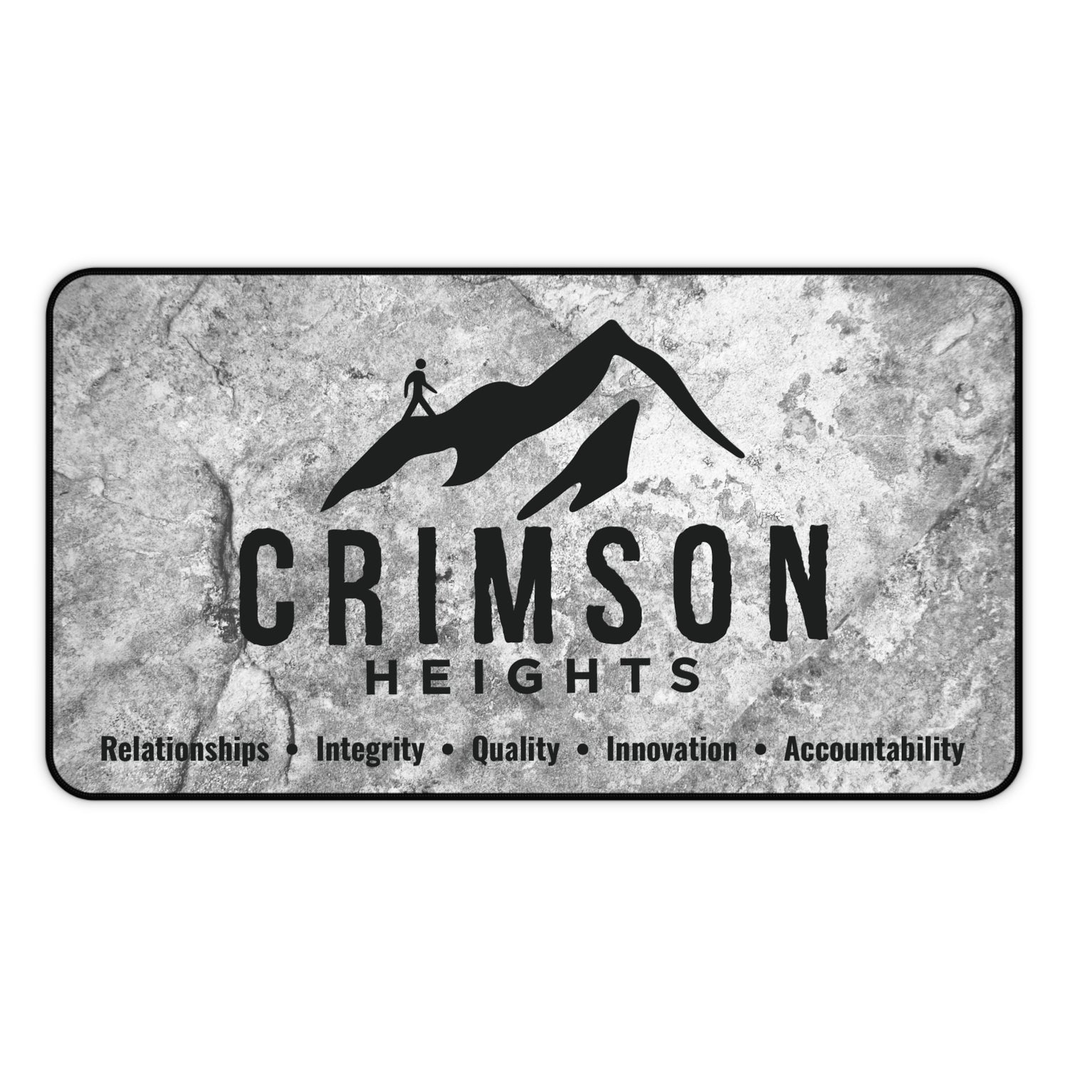 Stylish Desk Mat with Inspirational Design, Office Desk Accessory, Home Office Decor, Motivation Gift, Personalized Work Space