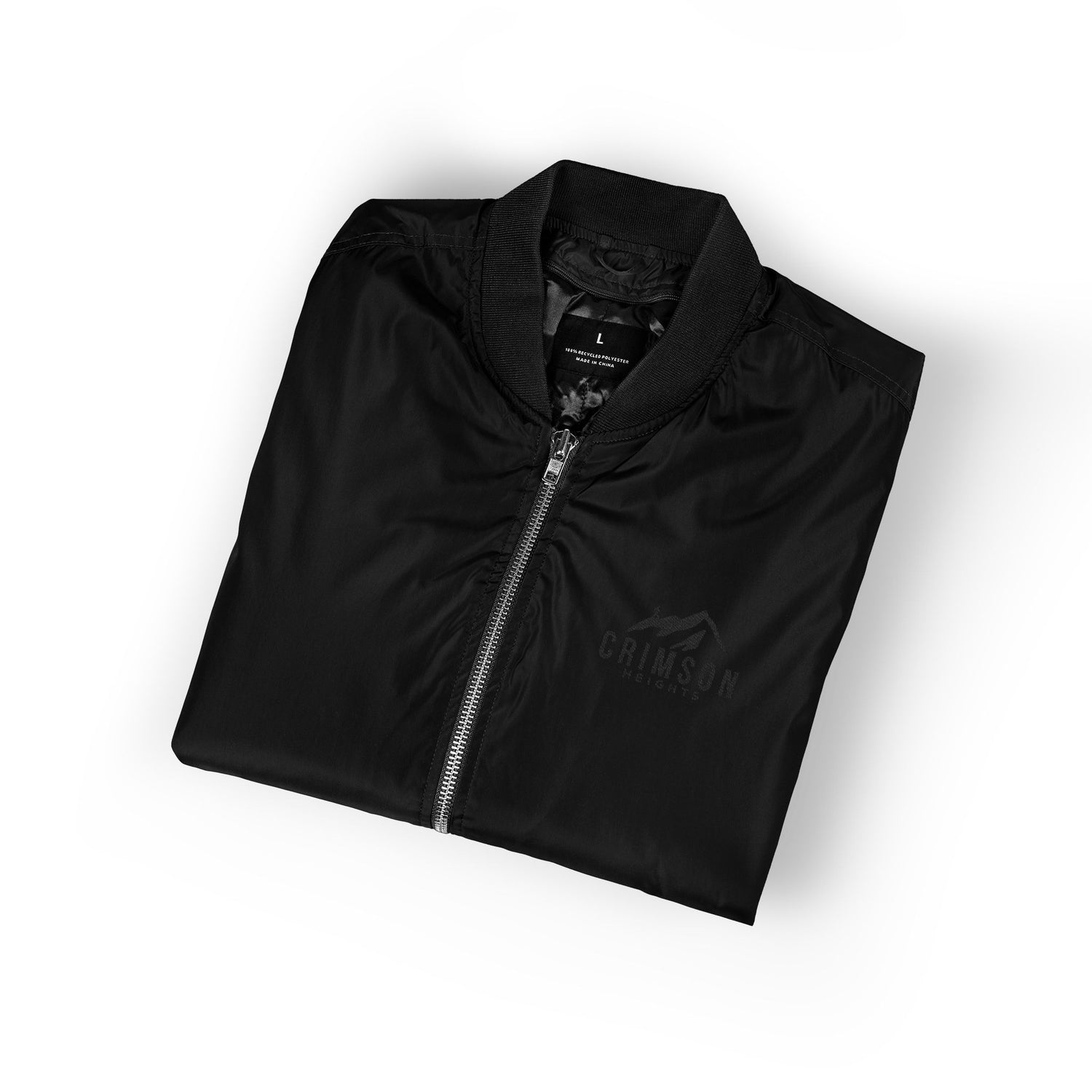 Recycled Bomber Jacket (Embroidery)