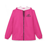 Crimson Heights Windbreaker Jacket - Stylish Raincoat, Lightweight Outerwear, Outdoor Sports Jacket, Festival Gear, Travel Companion