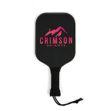 Crimson Heights Pickleball Paddle Set – Lightweight Pickleball Kit with Logoed Paddles & Balls