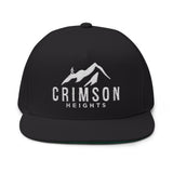 Classic Embroidered Flat Bill Cap | Trendy Cap for Adventure Lovers, Travel Gear, Outdoor Style, Gift for Him/Her